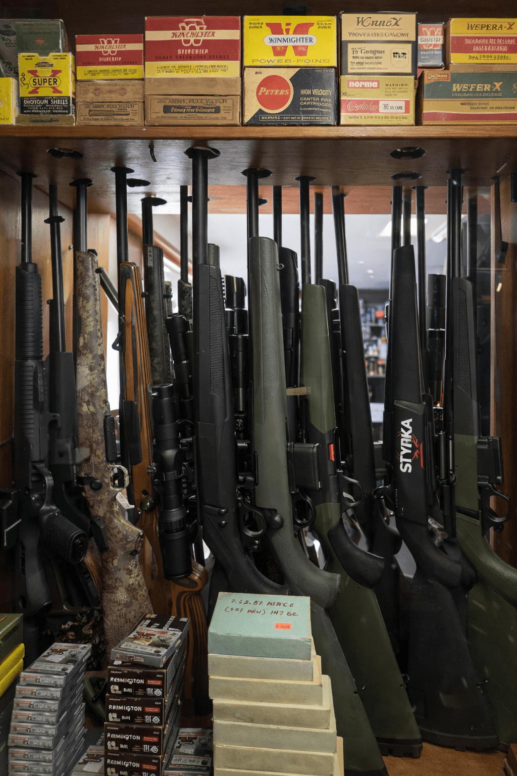 Retail firearms — guns for sale