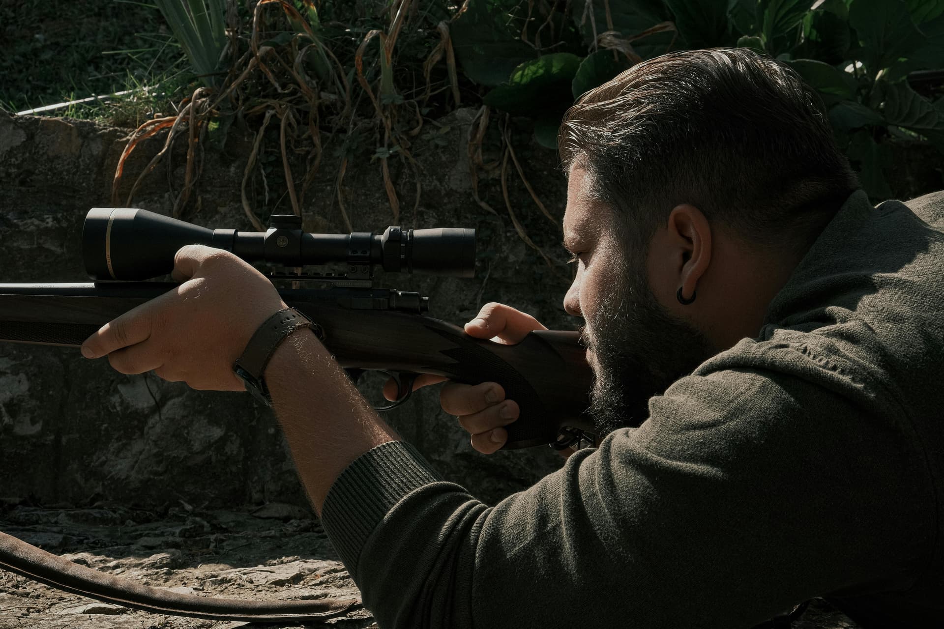 Scopes and optics mounted and sighted in